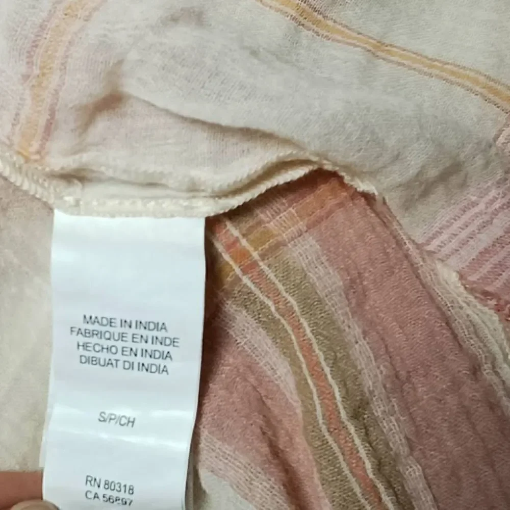 Lucky Brand Gauze Button Down Top - Picture 6 of 9